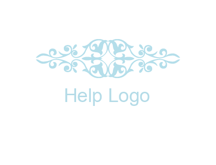 victorian ornament logo