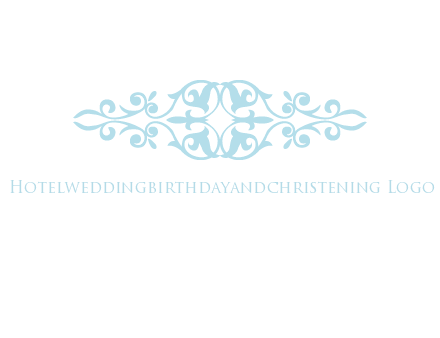 victorian ornament logo