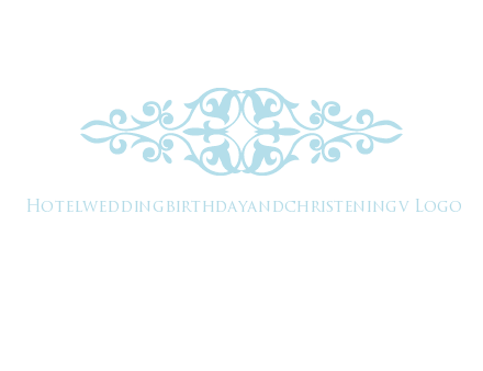 victorian ornament logo