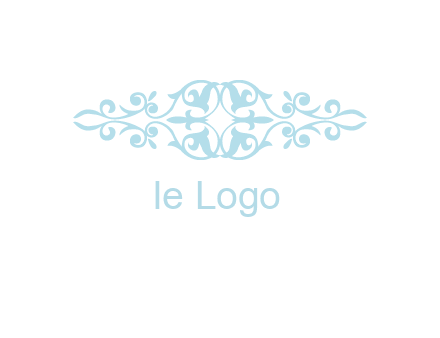victorian ornament logo