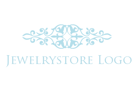 victorian ornament logo