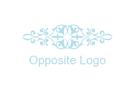 victorian ornament logo
