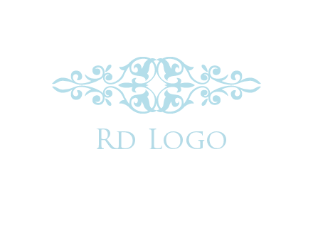 victorian ornament logo