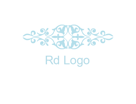 victorian ornament logo