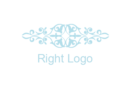 victorian ornament logo