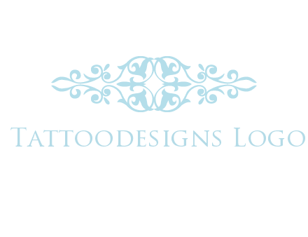 victorian ornament logo