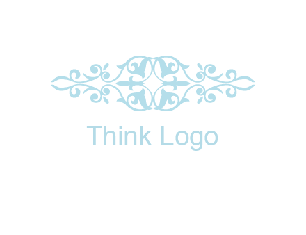 victorian ornament logo
