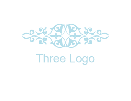 victorian ornament logo