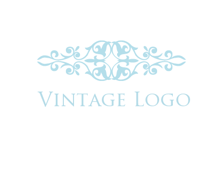 victorian ornament logo