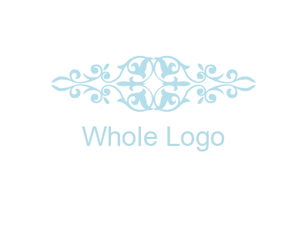 victorian ornament logo
