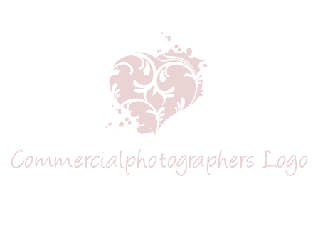 ornament heart icon