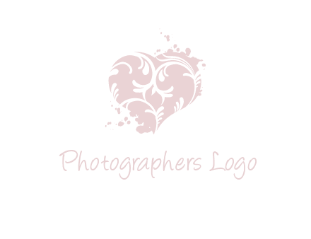 ornament heart icon