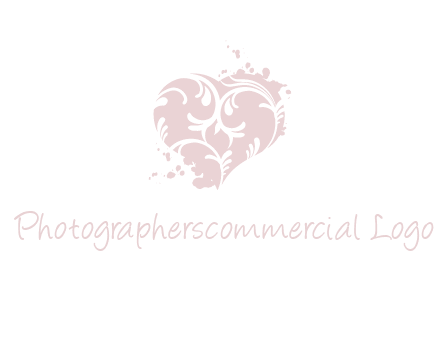 ornament heart icon