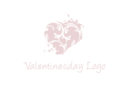 ornament heart icon