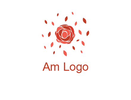 rose petals logo