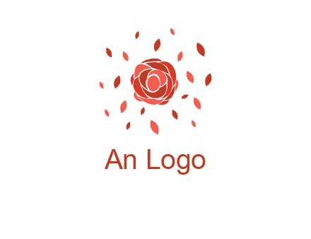 rose petals logo