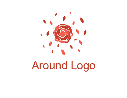 rose petals logo