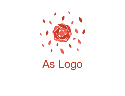 rose petals logo