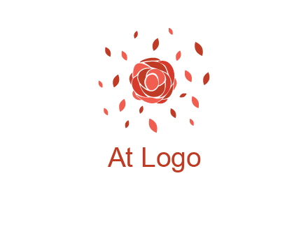 rose petals logo