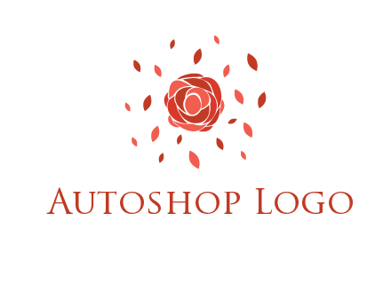 rose petals logo