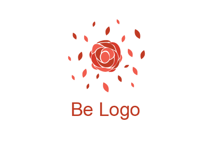 rose petals logo