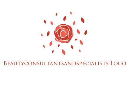 rose petals logo