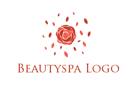 rose petals logo