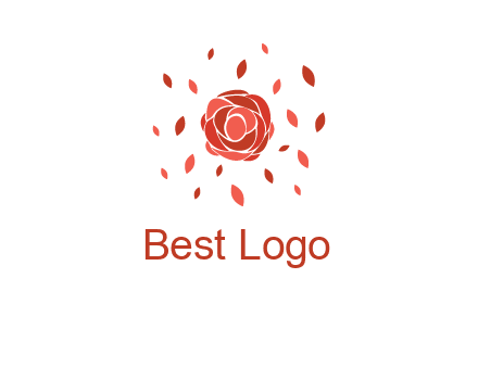 rose petals logo