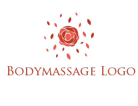 rose petals logo