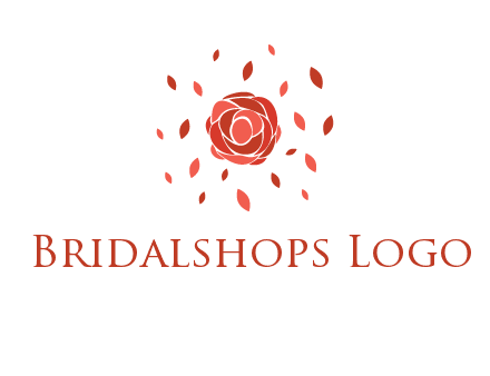 rose petals logo