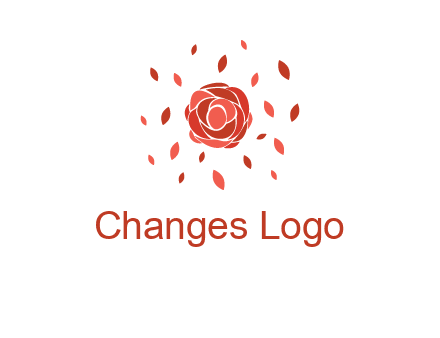 rose petals logo