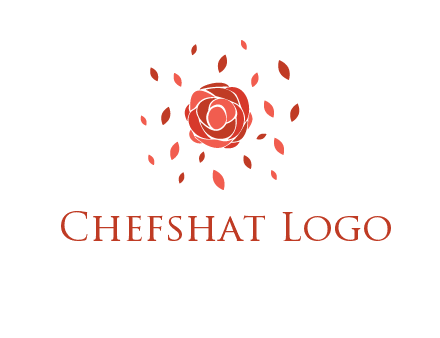 rose petals logo