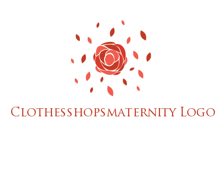 rose petals logo