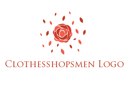 rose petals logo