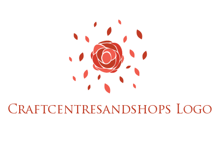 rose petals logo