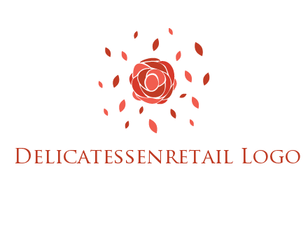rose petals logo
