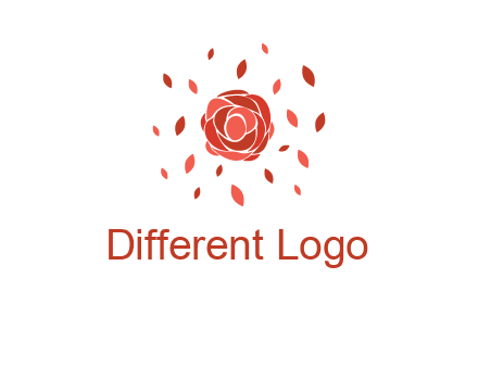 rose petals logo