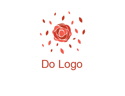 rose petals logo