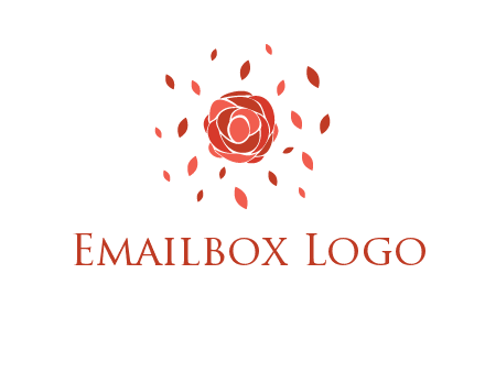 rose petals logo