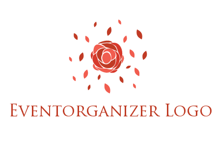 rose petals logo