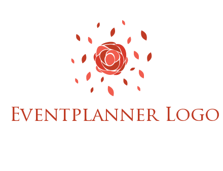 rose petals logo