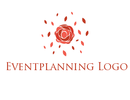 rose petals logo