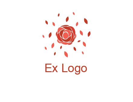 rose petals logo
