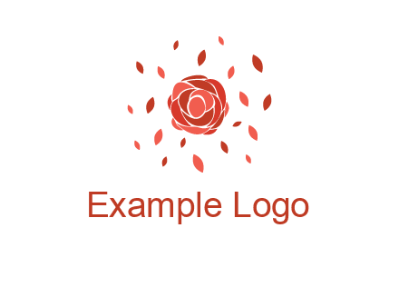 rose petals logo