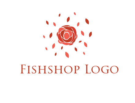 rose petals logo