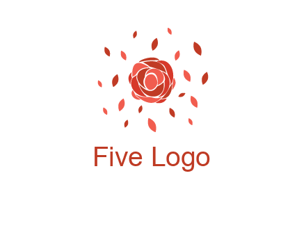 rose petals logo