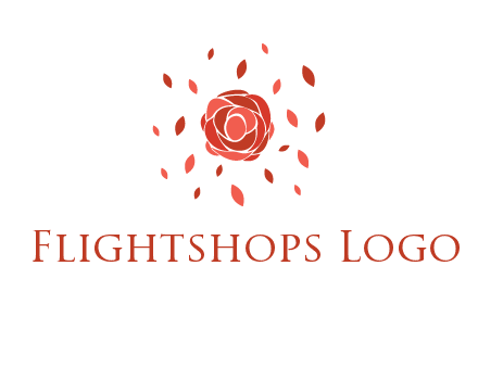 rose petals logo