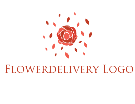 rose petals logo