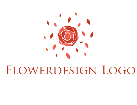 rose petals logo