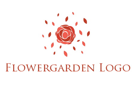 rose petals logo